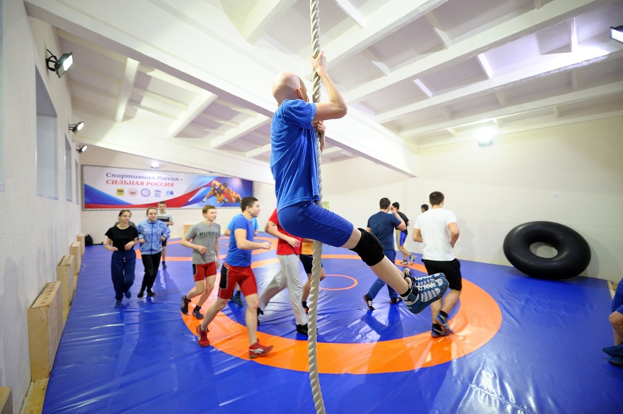 Новый зал спортивной борьбы СШ №2 «Прогресс»