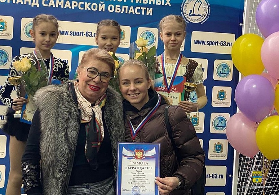 Золото и серебро Всероссийских соревнований по фигурному катанию