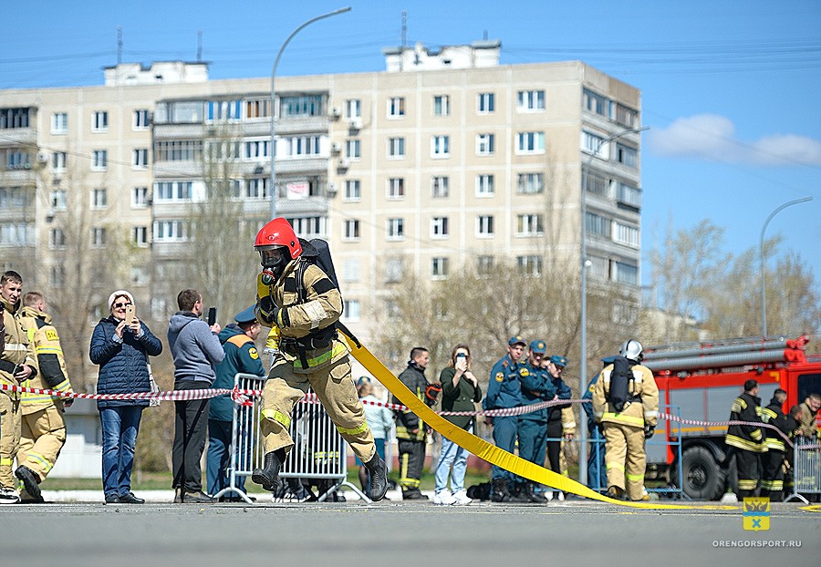 Чемпионат города Оренбурга по пожарному многоборью